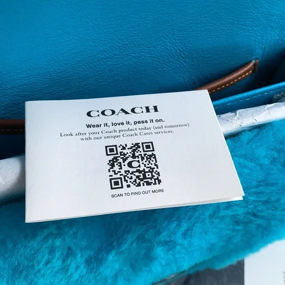 πππ COACH THE LIL NAS X DROP TABBY 18 SHEARLING/LEATHER SHOULDER BAG - Picture 14 of 15